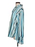Unbranded Stripes Blue Long Sleeve Blouse Size L - photo 5