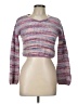 Design History Tweed Purple Pullover Sweater Size L - photo 1