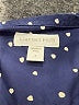 Garnet Hill Polka Dots Blue Long Sleeve Blouse Size 4 - photo 7