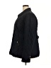 Crown & Ivy Argyle Black Jacket Size 3X - photo 5