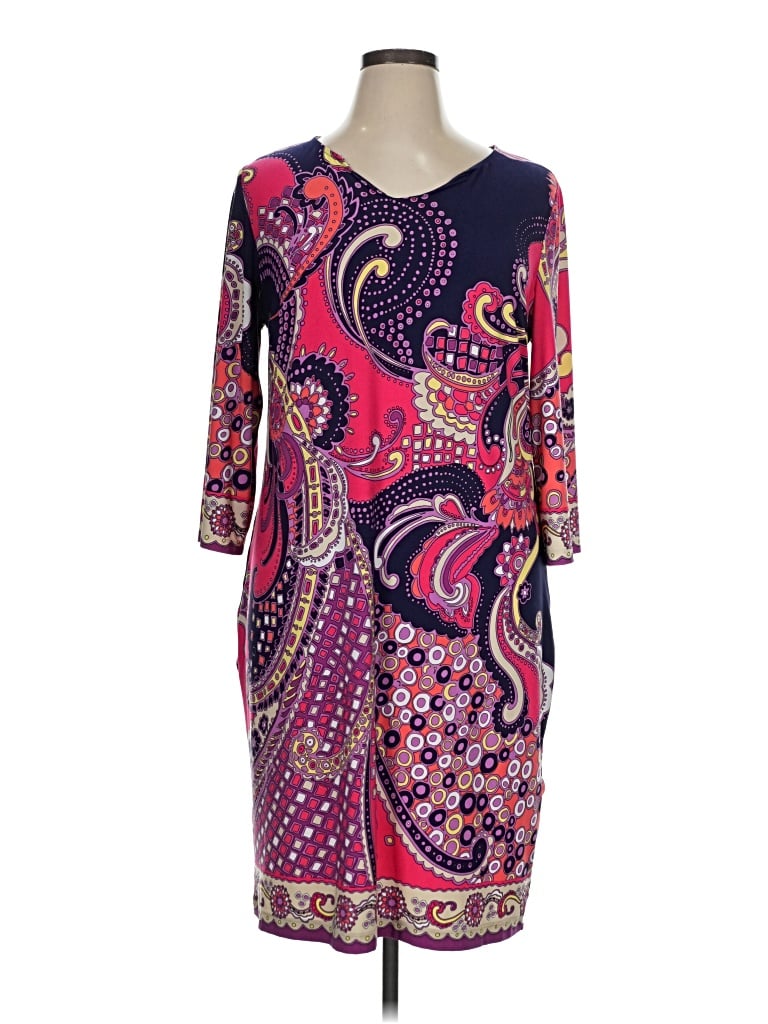 Pre-owned Chico's Casual Dress In Purple