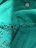 Knitted & Knotted 100% Polyester Teal 3/4 Sleeve Blouse Size M - photo 9