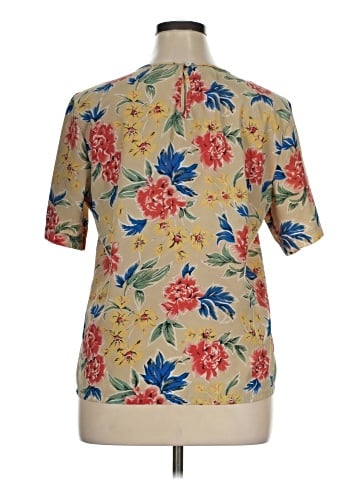 Kathie Lee Short Sleeve Blouse (view 2)