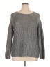 Chico's 100% Cotton Metallic Silver Pullover Sweater Size XL (3) - photo 1
