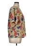 Kathie Lee 100% Polyester Floral Gold Short Sleeve Blouse Size 16 - photo 4
