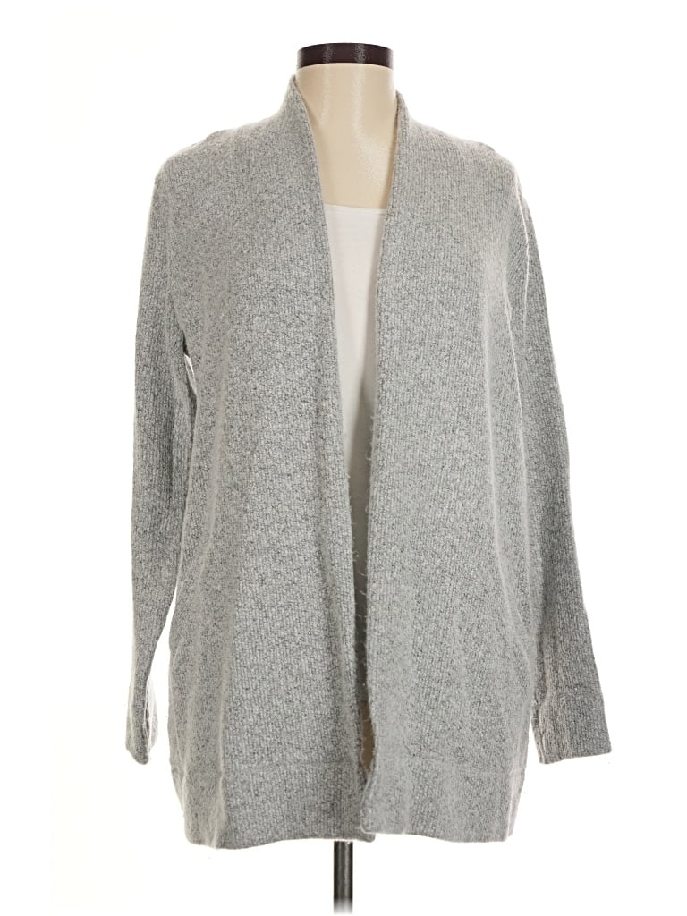 Pre-owned Ann Taylor Loft Kimono In Gray