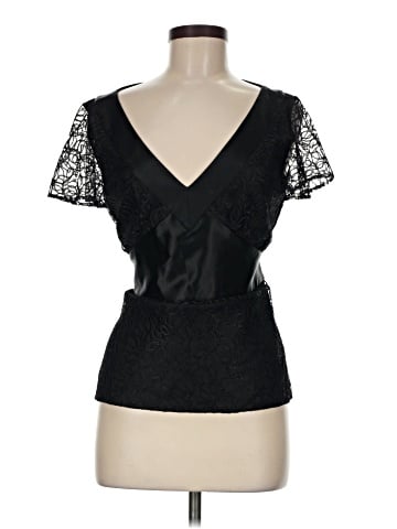 Lafayette 148 New York Short Sleeve Top (view 1)