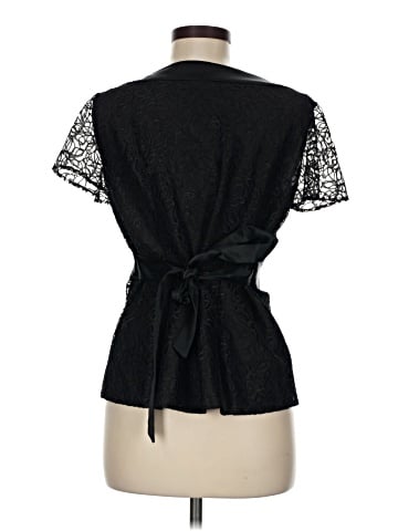 Lafayette 148 New York Short Sleeve Top (view 2)