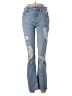 Mother Superior Hearts Blue Jeans Size 26 waist - photo 1