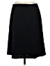 J.Crew 100% Wool Solid Black Wool Skirt Size 6 - photo 2