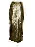 J. McLaughlin 100% Nylon Metallic Gold Formal Skirt Size 4 - photo 2