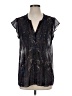 Joie 100% Silk Black Blouse Size S - photo 1