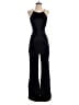 Zara Solid Black Jumpsuit Size S - photo 1