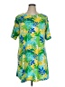 Ruby Rd. Tropical Green Casual Dress Size XL - photo 1