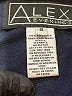 Alex Evenings 100% Polyester Blue Black Cocktail Dress Size 6 - photo 8