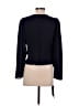 Ann Taylor 100% Polyester Black Long Sleeve Top Size XS - photo 2