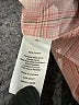Talbots 100% Cotton Checkered-gingham Pink Long Sleeve Button-Down Shirt Size L - photo 8