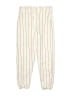 Russell Athletic 100% Polyester Stripes Ivory Casual Pants Size M (youth) - photo 1