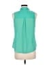Nanette Lepore 100% Polyester Green Sleeveless Blouse Size M - photo 2