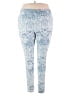 Hue Print Blue Leggings Size 3X - photo 1