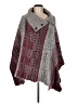 Two Sisters Burgundy Poncho One size - photo 1
