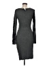 Cache Paisley Gray Cocktail Dress Size M - photo 2
