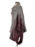 Two Sisters Burgundy Poncho One size - photo 5