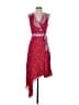 Parker Red Cocktail Dress Size 0 - photo 1