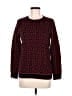 Charter Club Print Red Pullover Sweater Size M - photo 1