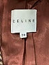 Céline 100% Wool Chevron-herringbone Brown Coat Size EU (FR) 38 / US 6 - photo 7