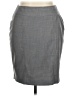 Rafaella Solid Gray Formal Skirt Size 14 - photo 1