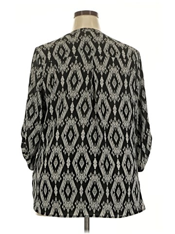 Faded Glory 3/4 Sleeve Blouse (view 2)