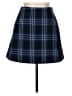 Wilfred Plaid Blue Formal Skirt Size 8 - photo 1