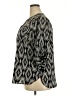 Faded Glory Gray 3/4 Sleeve Blouse Size 2X - photo 5