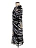 DKNY Graphic Blue Cocktail Dress Size 8 - photo 5
