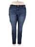 Venezia Solid Blue Jeans Size 24 - photo 1