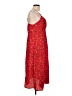 Shein 100% Polyester Floral Red Casual Dress Size 12 - photo 4