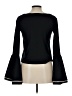 Torn by Ronny Kobo Black Long Sleeve Top Size L - photo 2