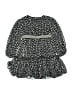 Melby Animal Print Black Dress Size 3 - photo 2