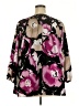 Dana Buchman 100% Polyester Black 3/4 Sleeve Blouse Size 3X - photo 2