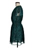 Aqua 100% Polyester Animal Print Teal Cocktail Dress Size M - photo 5