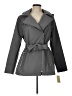 MICHAEL Michael Kors Gray Trenchcoat Size L - photo 1