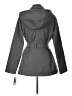 MICHAEL Michael Kors Gray Trenchcoat Size L - photo 2