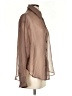 ASTR The Label Color Block Brown Long Sleeve Blouse Size S - photo 4