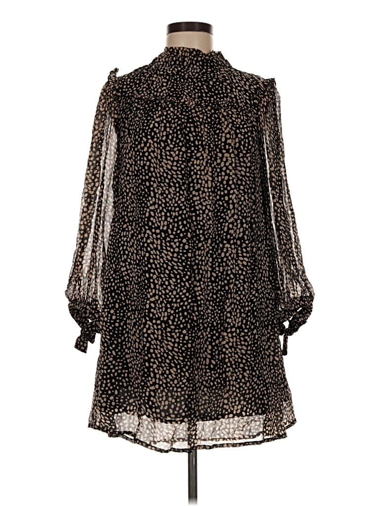 Pre-owned Olivia James The Label Casual Dress In Brown