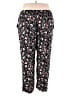 Old Navy 100% Rayon Floral Black Casual Pants Size 3X - photo 2
