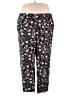 Old Navy 100% Rayon Floral Black Casual Pants Size 3X - photo 1