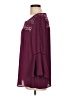 Signature 100% Polyester Burgundy 3/4 Sleeve Blouse Size L - photo 5
