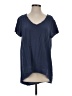 Dylan 100% Rayon Blue Short Sleeve T-Shirt Size S - photo 1