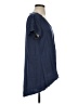 Dylan 100% Rayon Blue Short Sleeve T-Shirt Size S - photo 4
